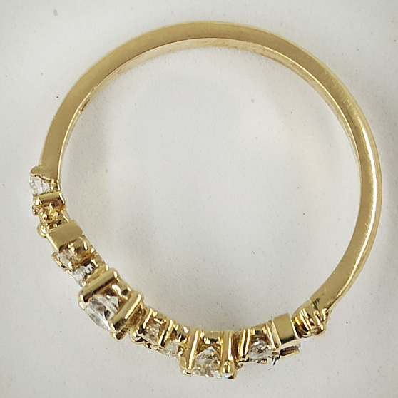 Anello artigianale su disegno
