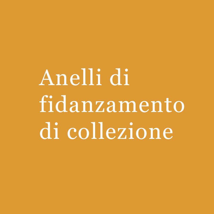 Anelli di fidanzamaneto di collezione, box in homepage